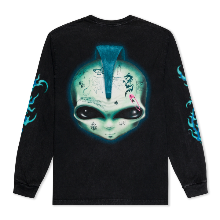 L/S SQUABBLE UP - BLK